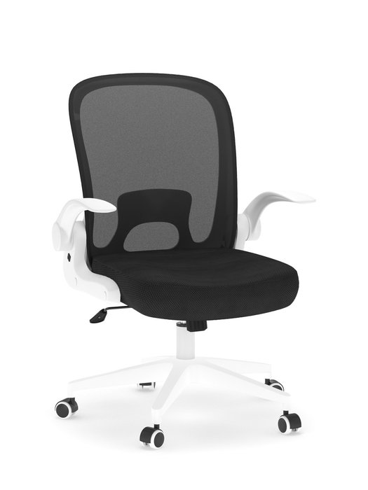 Офисное кресло складное Template Black/White черно-белого цвета