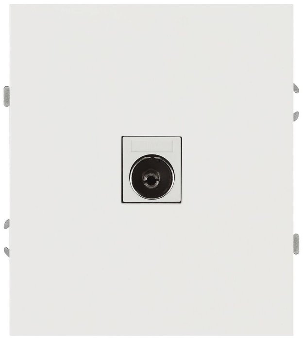 Розетка Arktik Б0070471 (пластик, цвет белый) Розетка Arktik Б0070471 (пластик, цвет белый)