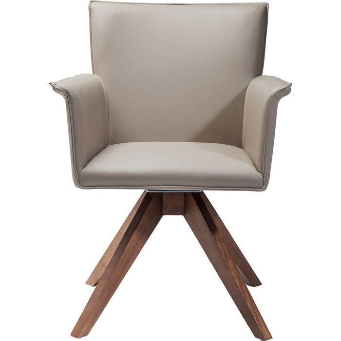 Кресло вращающееся Foxy бежевого цвета - купить Интерьерные кресла по цене 94250.0