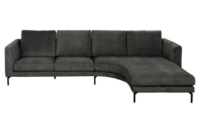 Угловой диван Fresco Day темно-серого цвета - купить Угловые диваны по цене 400260.0