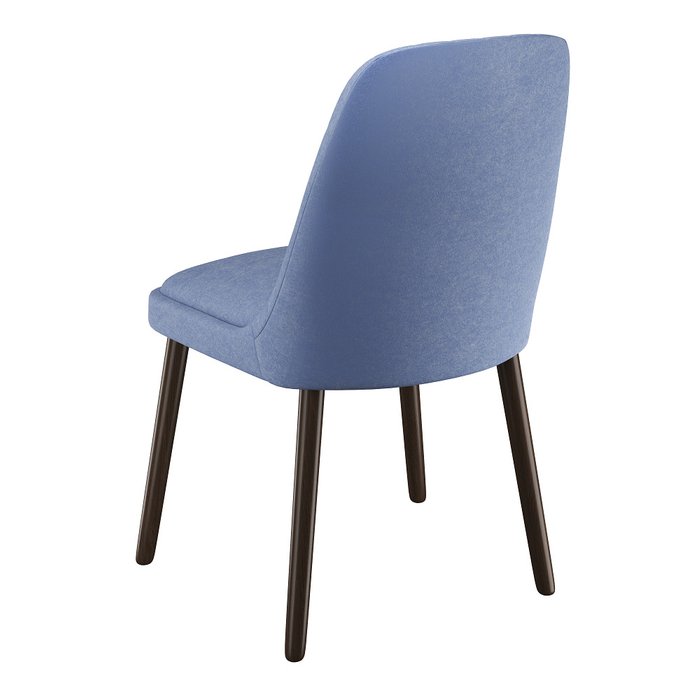 Стул мягкий Sedum синего цвета - купить Обеденные стулья по цене 18024.0