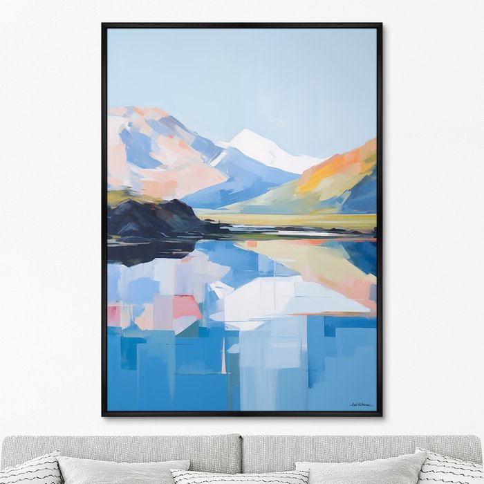 Репродукция картины Landscape collection, The Reflection, No 1, 2024г. - купить Картины по цене 24999.0