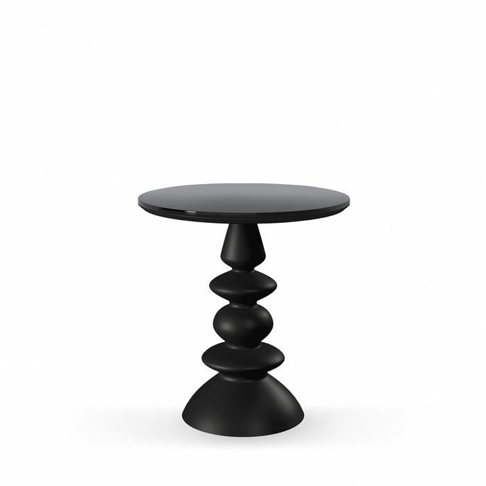 Кофейный стол Calitri черно-белого цвета - лучшие Кофейные столики в INMYROOM