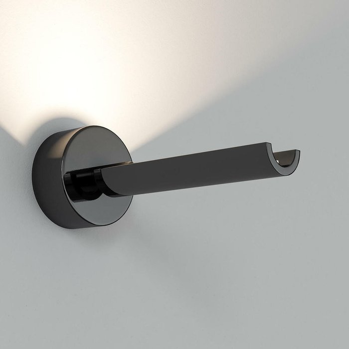 Настенный светодиодный светильник 20126/1 LED черный жемчуг Tint - купить Накладные споты по цене 5200.0