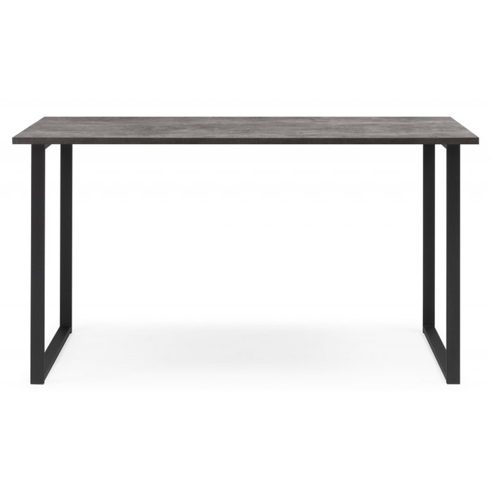 Обеденный стол Лиман 140 серо-черного цвета - лучшие Обеденные столы в INMYROOM Обеденный стол Лиман 140 серо-черного цвета - лучшие Обеденные столы в INMYROOM