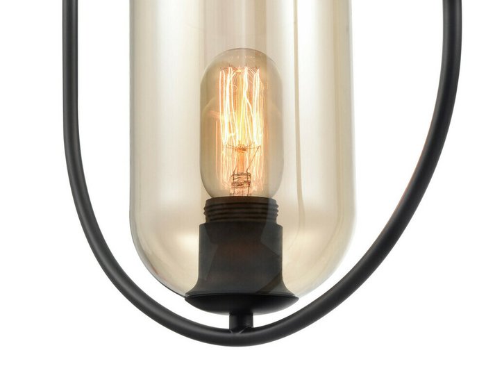 Подвесной светильник Fiamma из металла и стекла  - лучшие Подвесные светильники в INMYROOM