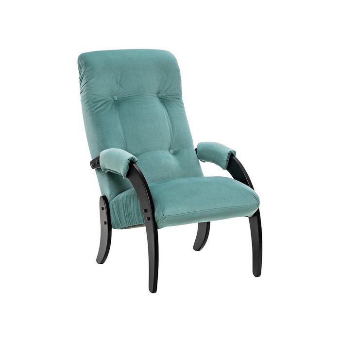 Кресло Модель 61 бирюзового цвета