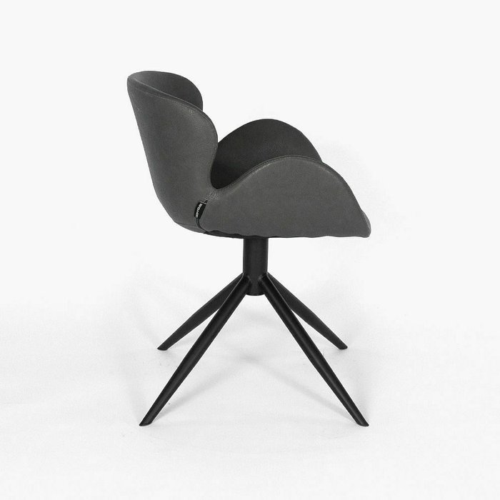 Стул Болтон темно-серого цвета - лучшие Обеденные стулья в INMYROOM