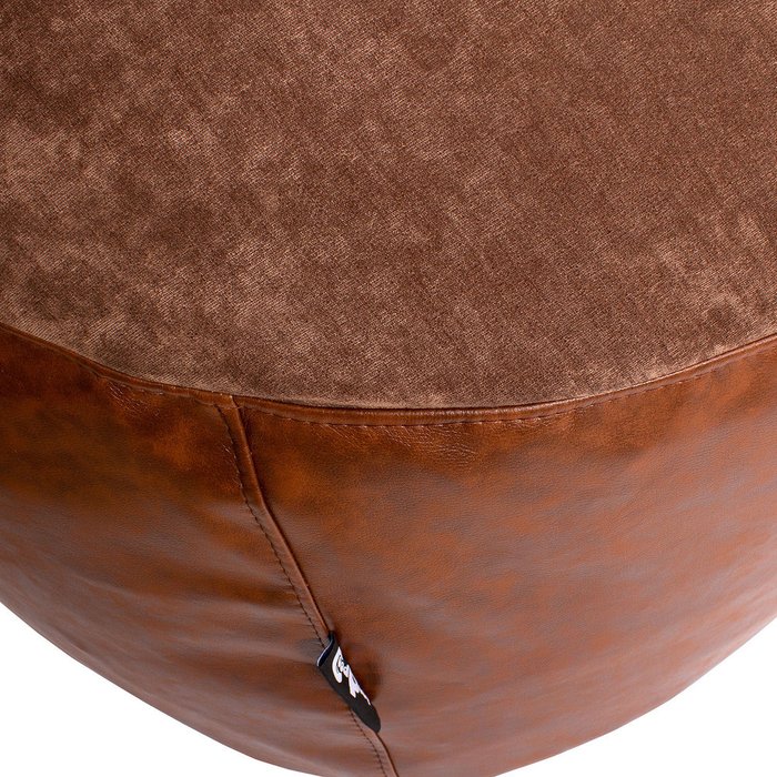 Бескаркасный диван Док коричневого цвета - лучшие Бескаркасная мебель в INMYROOM