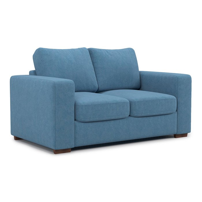 Раскладной диван Morti SFR  двухместный синего цвета