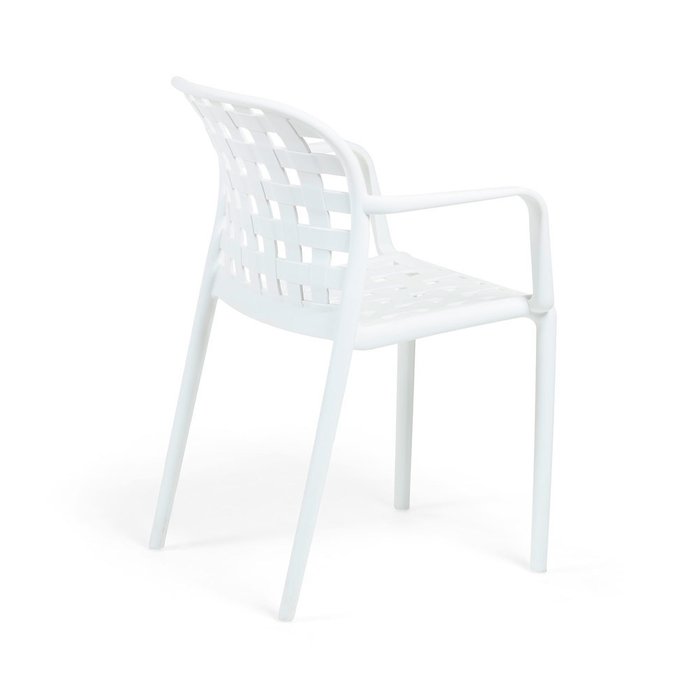 Стул Onha белого цвета - лучшие Садовые стулья в INMYROOM