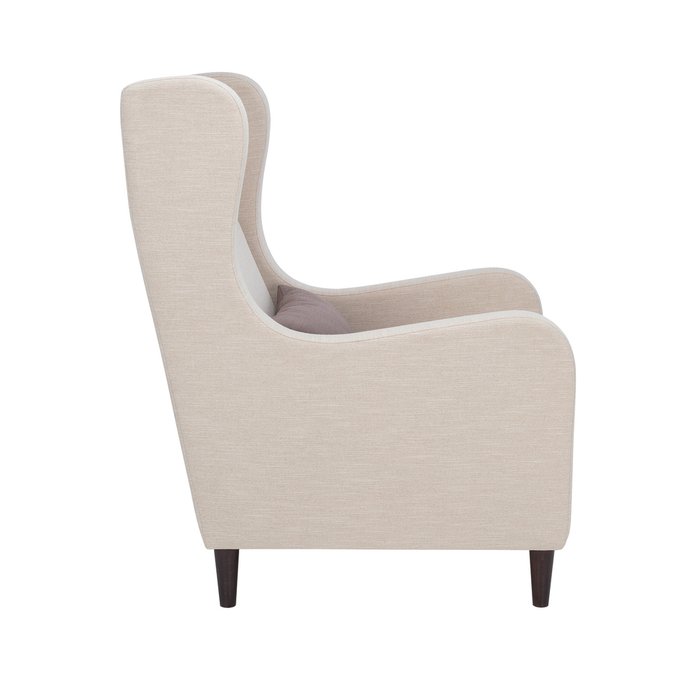 Кресло Хилтон бежевого цвета  - лучшие Интерьерные кресла в INMYROOM
