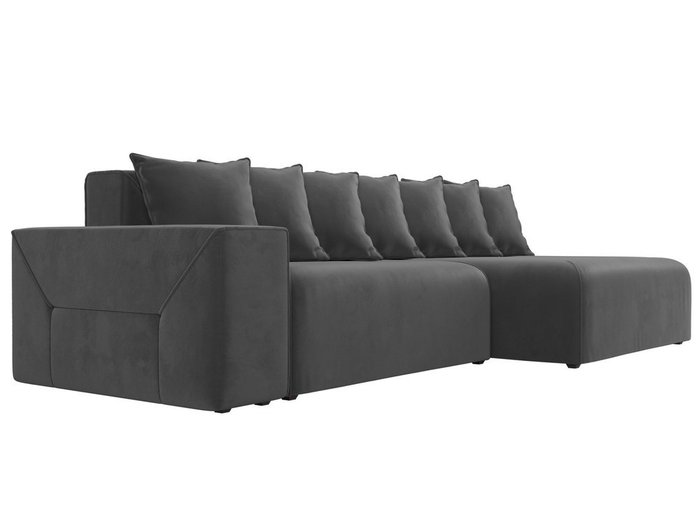 Угловой диван-кровать Кёльн серого цвета правый угол - лучшие Угловые диваны в INMYROOM