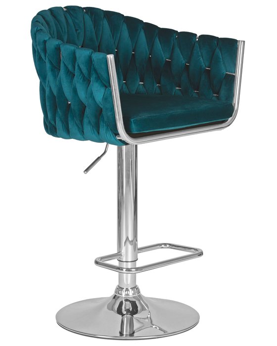 Стул барный Marcel цвета морской волны - купить Барные стулья по цене 12110.0