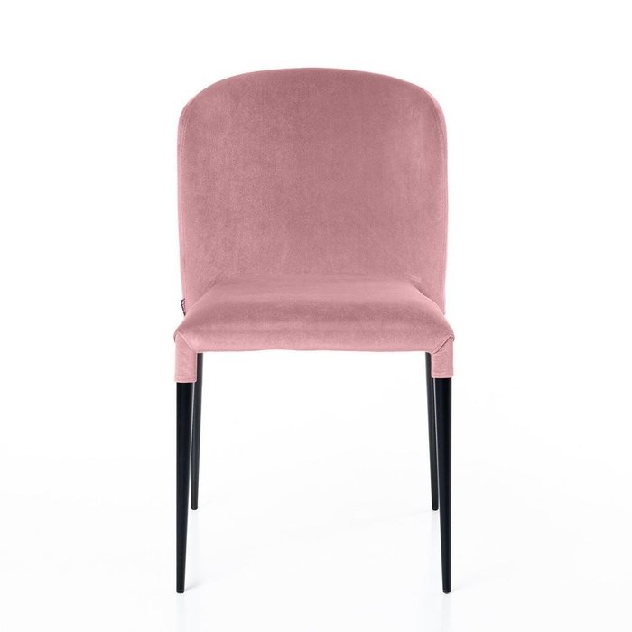 Комплект из четырех стульев Albert розового цвета - лучшие Обеденные стулья в INMYROOM