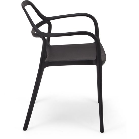 Стул Dali черного цвета - лучшие Обеденные стулья в INMYROOM