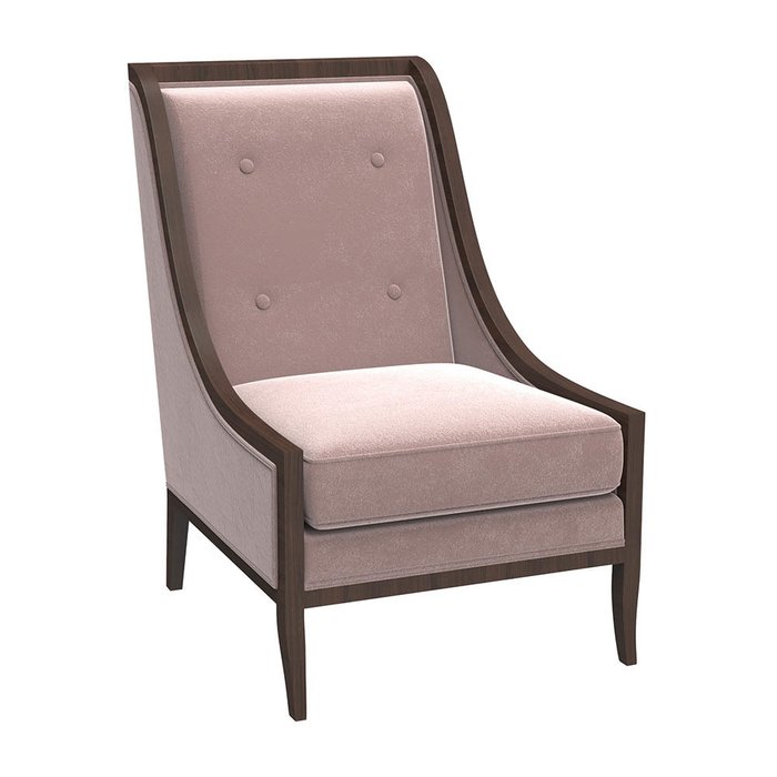 Кресло Модерн Нежное Мерцание розового цвета