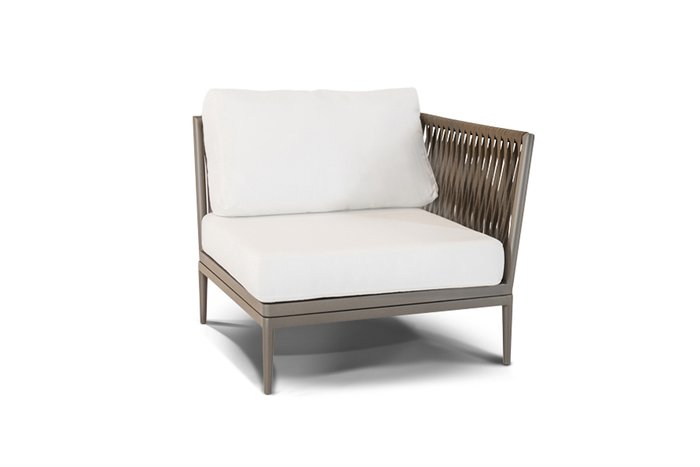 Модульный диван Касабланка серо-коричневый - купить Садовые диваны по цене 360706.0