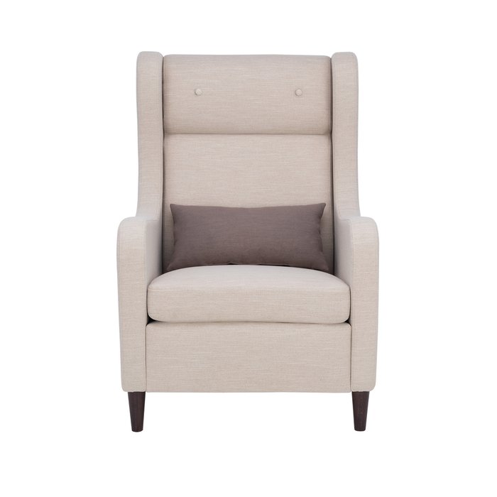 Кресло для отдыха Галант бежевого цвета - купить Интерьерные кресла по цене 18457.0