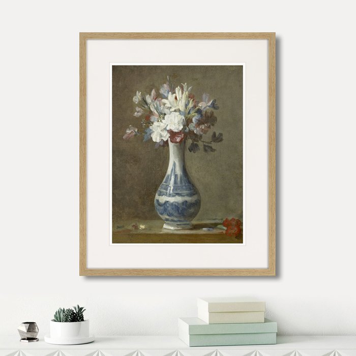 Репродукция картины A Vase of Flowers 1750 г.