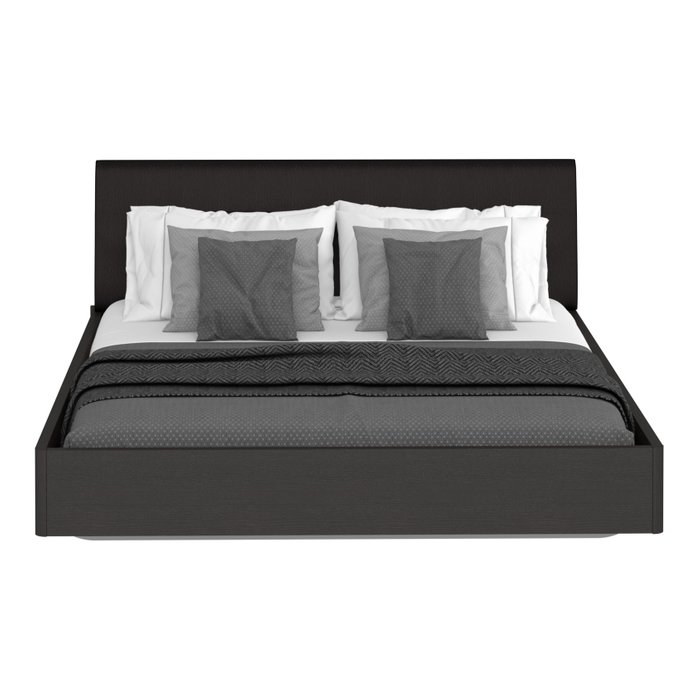 Кровать Элеонора 160х200 черного цвета - купить Кровати для спальни по цене 32600.0