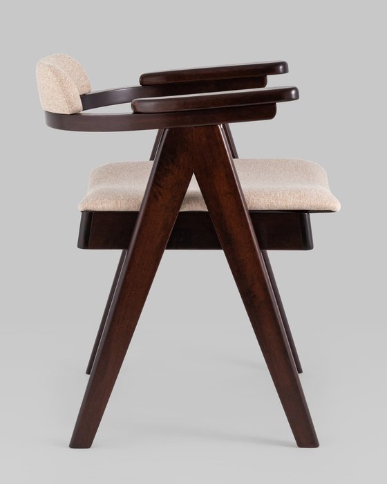 Набор из двух стульев Olav бежево-коричневого цвета - лучшие Обеденные стулья в INMYROOM