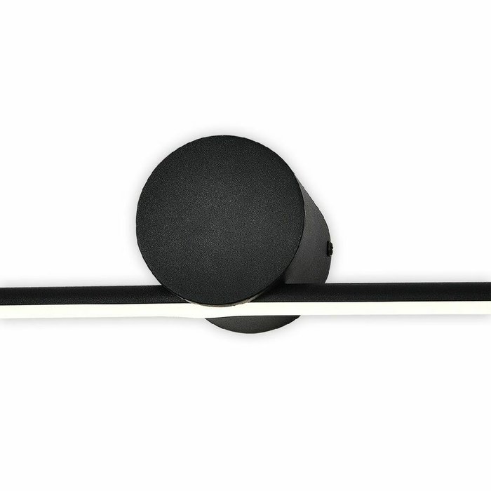 Настенный светильник Line 10281/1LED Black (силикон, цвет белый) - лучшие Бра и настенные светильники в INMYROOM Настенный светильник Line 10281/1LED Black (силикон, цвет белый) - лучшие Бра и настенные светильники в INMYROOM