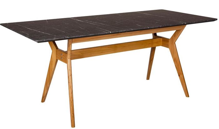 Стол раскладной Нарвик со столешницей цвета графит - купить Обеденные столы по цене 35460.0