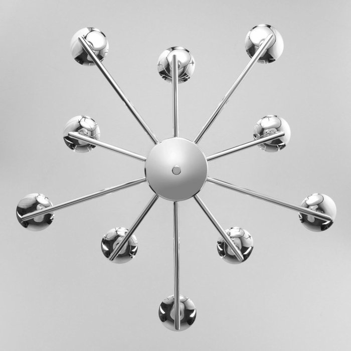 Подвесная люстра в классическом стиле 60150/10 хром Cariso - лучшие Подвесные светильники в INMYROOM
