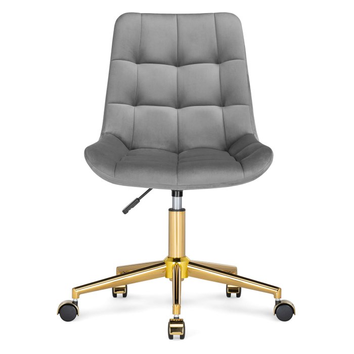 Стул офисный Честер темно-серого цвета - купить Офисные кресла по цене 8990.0