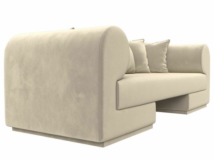 Прямой диван Кипр бежевого цвета - лучшие Прямые диваны в INMYROOM