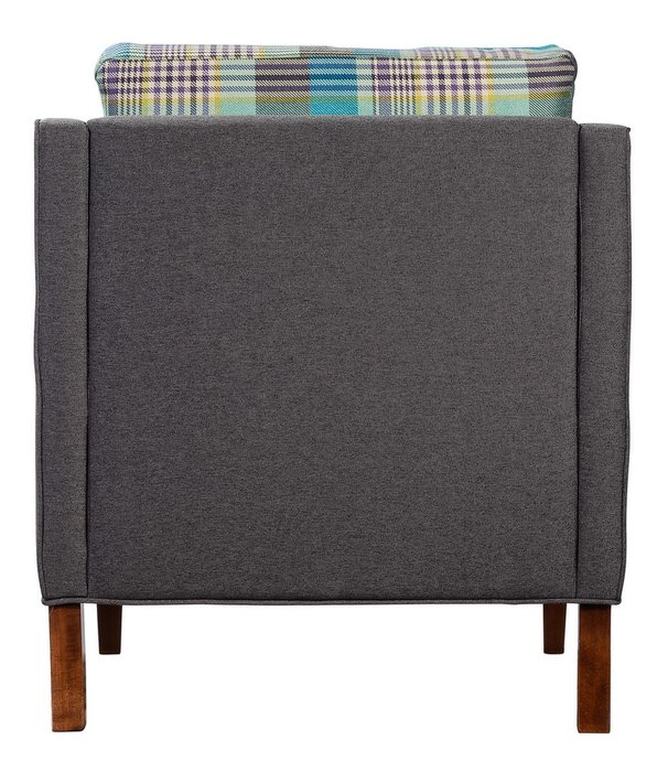 Кресло Эдинбург Графика серого цвета - лучшие Интерьерные кресла в INMYROOM