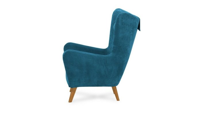 Кресло Лестер 2 голубого цвета - лучшие Интерьерные кресла в INMYROOM