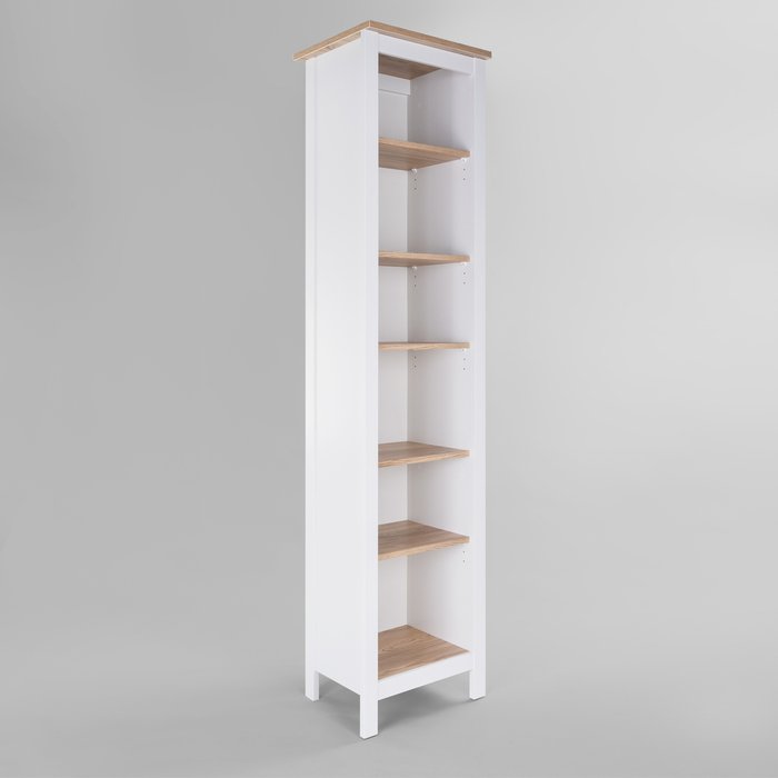 Стеллаж Сага белого цвета