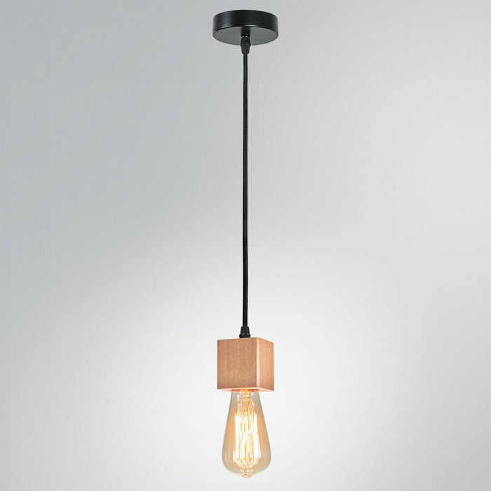 Подвесной светильник Arte Lamp MARK A7048SP-1BK - купить Подвесные светильники по цене 1990.0 Подвесной светильник Arte Lamp MARK A7048SP-1BK - купить Подвесные светильники по цене 1990.0