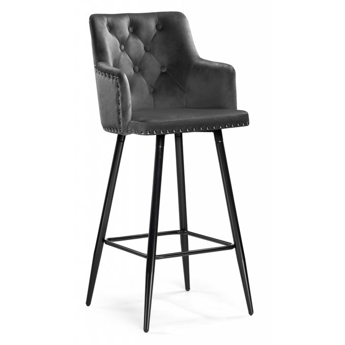 Барный стул Ofir темно-серого цвета - купить Барные стулья по цене 9730.0