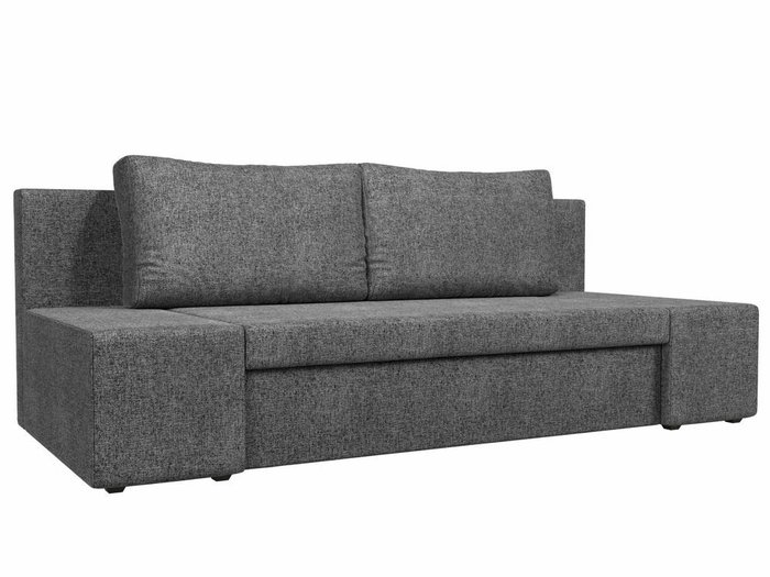 Прямой диван-кровать Сан Марко серого цвета