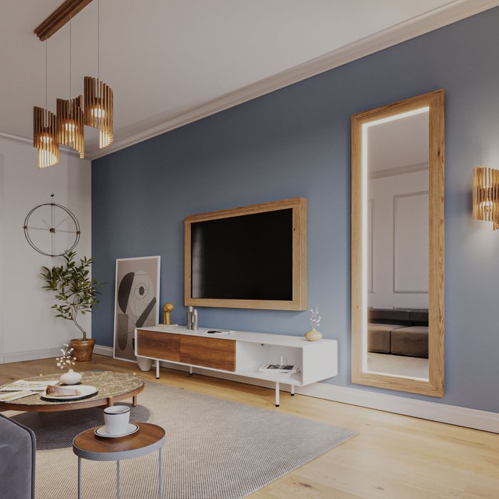 Настенное зеркало Хель 75х210 в раме из массива тиха - лучшие Настенные зеркала в INMYROOM Настенное зеркало Хель 75х210 в раме из массива тиха - лучшие Настенные зеркала в INMYROOM