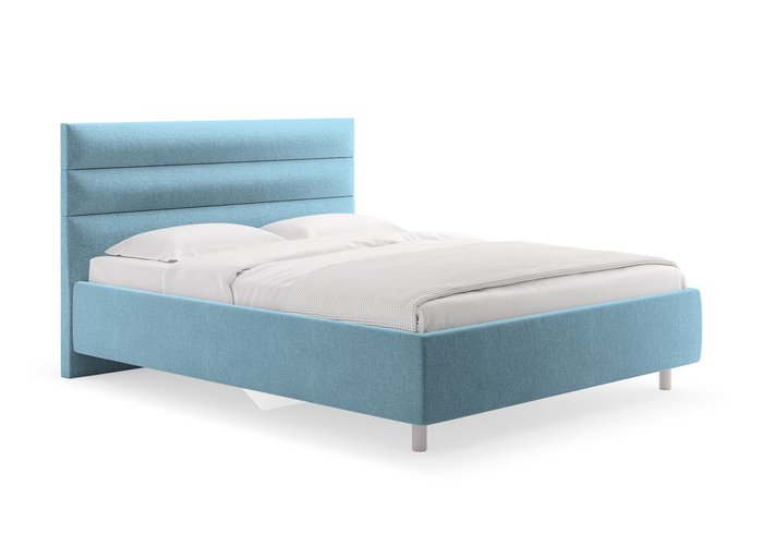Кровать Linda 180х200 голубого цвета