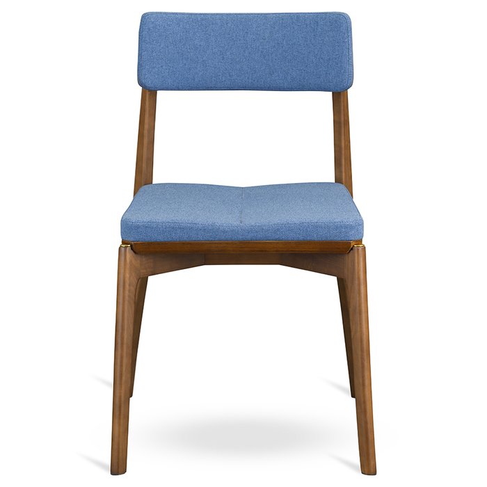 Стул Aska сине-коричневого цвета  - купить Обеденные стулья по цене 27900.0