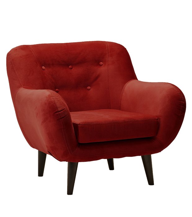 Кресло Элефант бордового цвета - купить Интерьерные кресла по цене 17160.0