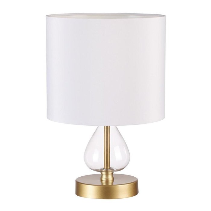 Настольная лампа Giada с белым абажуром 