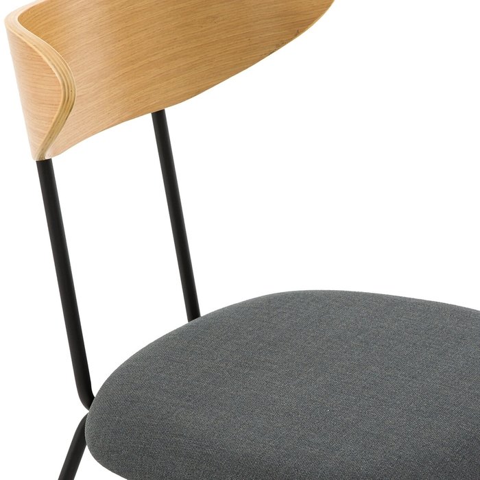 Комплект из двух винтажных стульев Brooklyn серого цвета - лучшие Обеденные стулья в INMYROOM