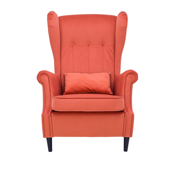 Кресло Монтего оранжевого цвета  - купить Интерьерные кресла по цене 27999.0