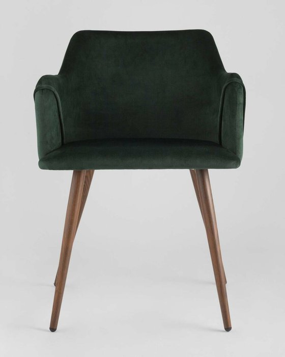 Стул Монарх зеленого цвета - лучшие Обеденные стулья в INMYROOM