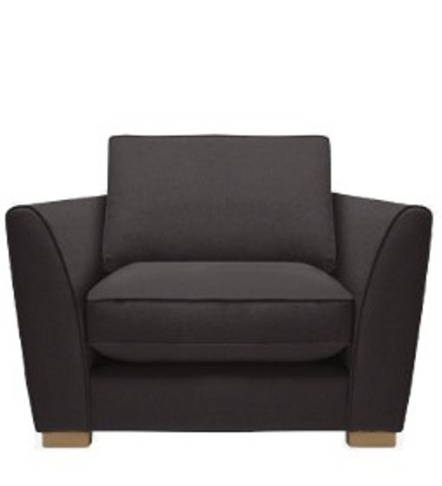 Кресло Side черного цвета
