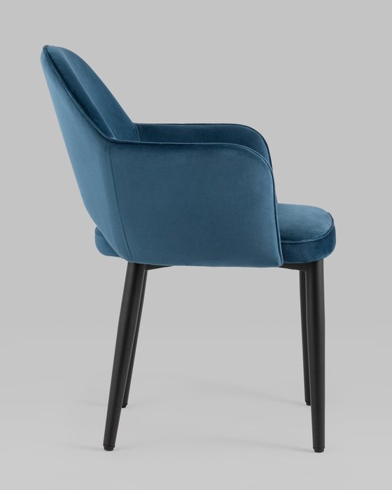 Стул Венера синего цвета - лучшие Обеденные стулья в INMYROOM