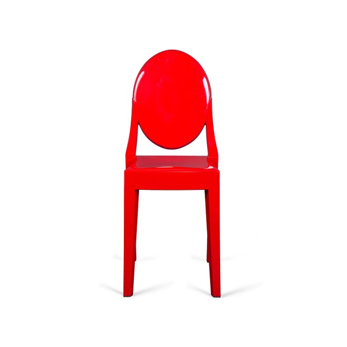 Стул Виктория красного цвета - лучшие Обеденные стулья в INMYROOM