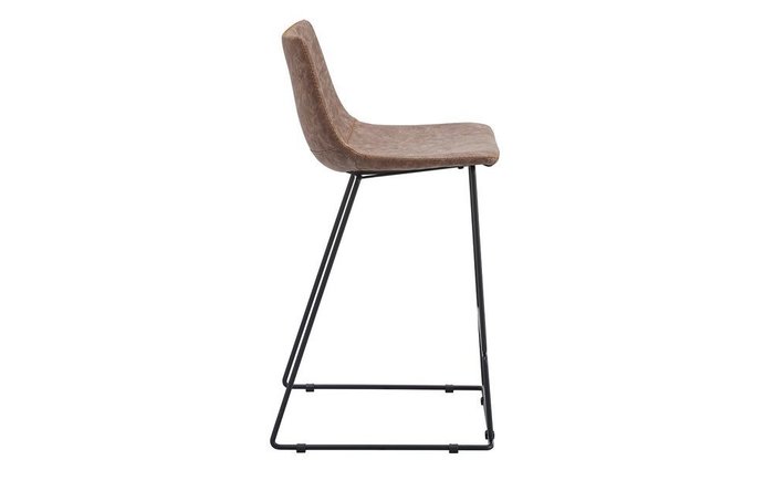Полубарный стул коричневого цвета - лучшие Барные стулья в INMYROOM
