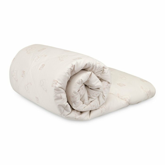 Одеяло Alpaca wool 155х215 бежевого цвета - купить Одеяла по цене 9548.0